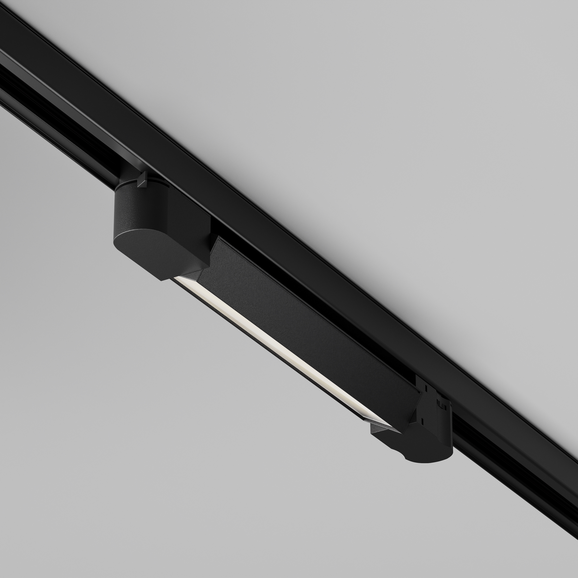 Трековый светильник трехфазный TRINITY Maytoni Basis TR196-3-10W4K-B_MY