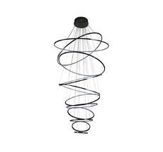 Подвесная люстра NewPort LOREN 15211/S black glossy_NP