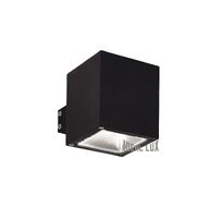 Уличный настенный светильник Ideallux SNIF AP1 SQUARE NERO_IL