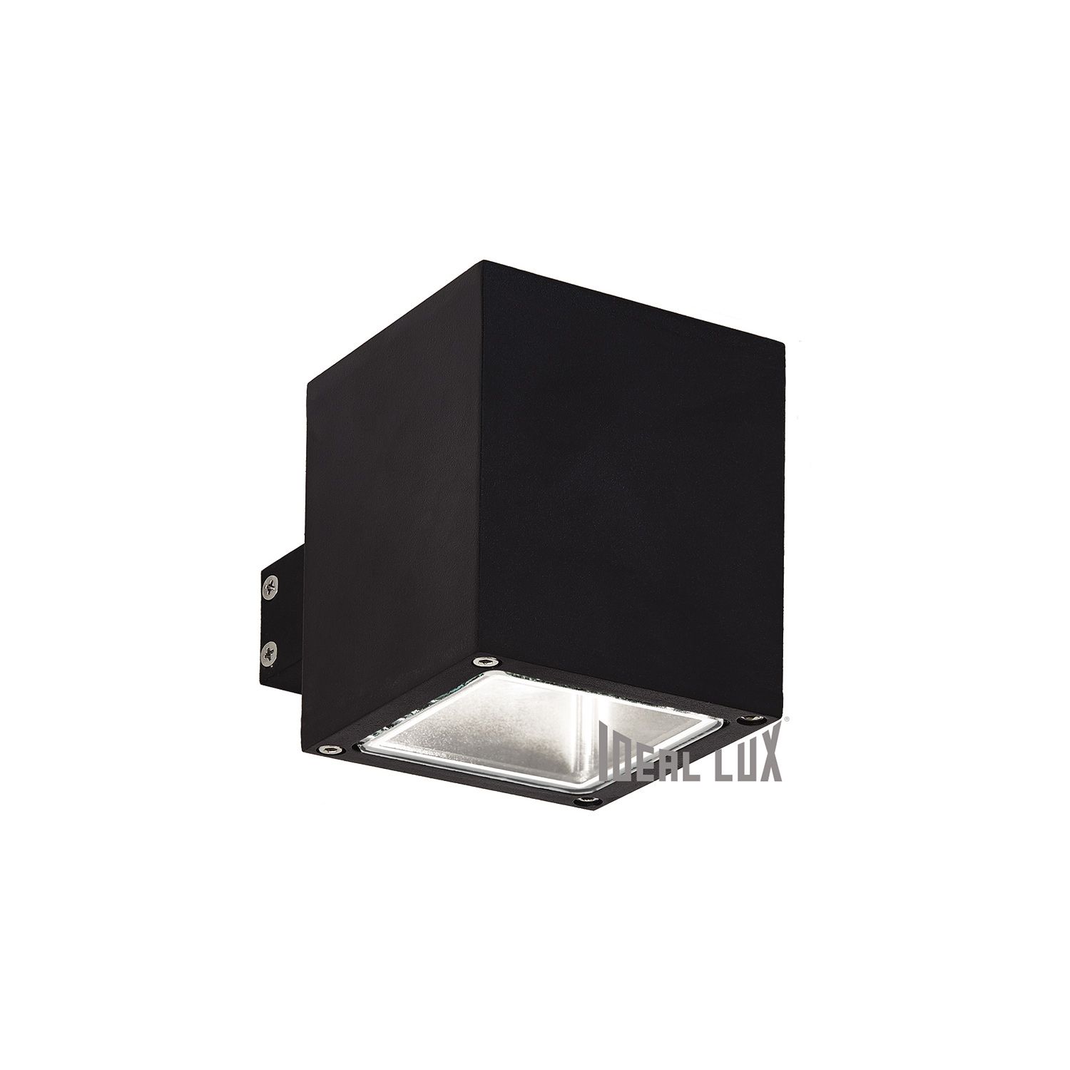Уличный настенный светильник Ideallux SNIF AP1 SQUARE NERO_IL