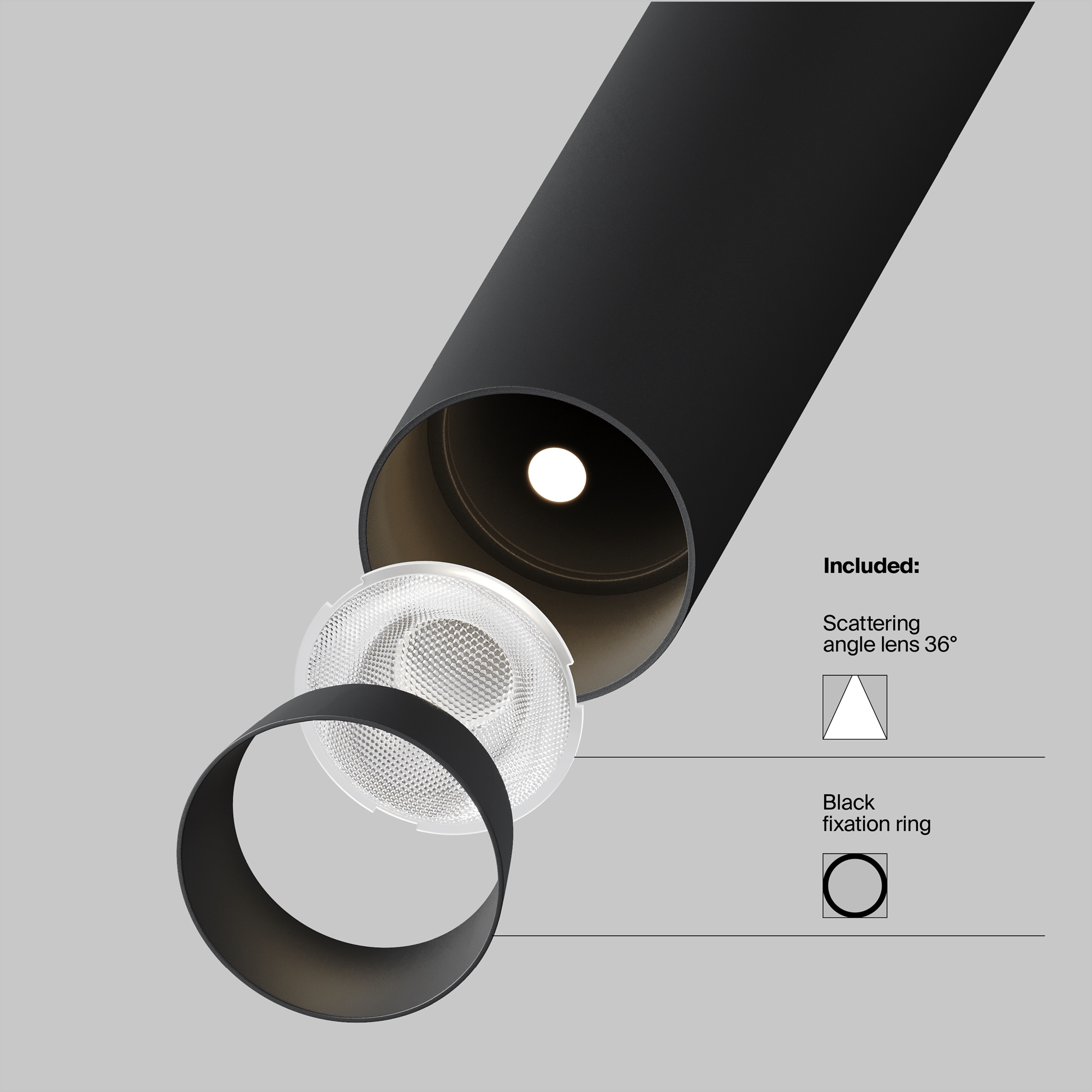 Трековый светильник Maytoni Focus T TR141-2-6W3K-M-W_MY