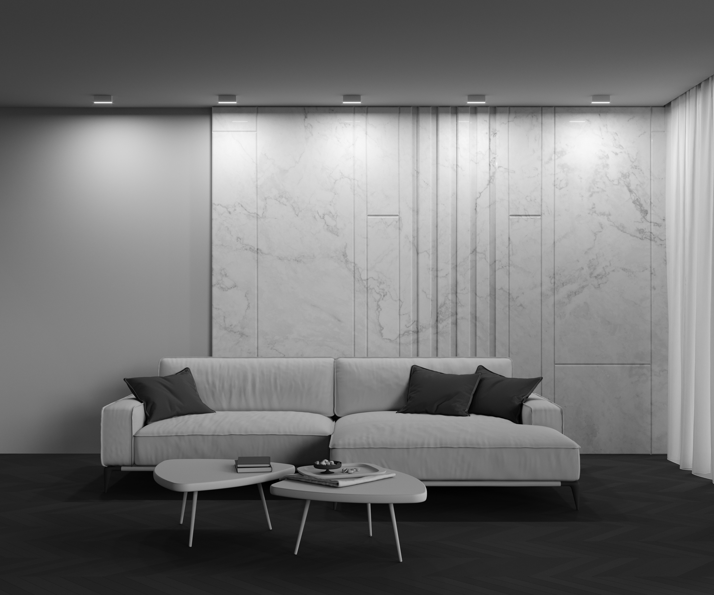 Потолочный светильник Maytoni Basis C068CL-12W3-6K-W_MY