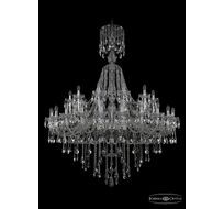 Хрустальная люстра Bohemia Ivele 1415/24+12/530/XL-186 Ni_BI