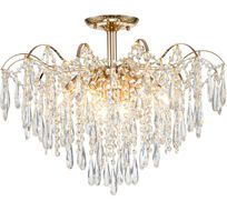 Потолочная люстра хрустальная на штанге E14*40W Escada 1124/8PL_ESC