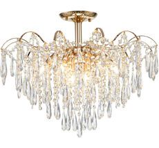 Потолочная люстра хрустальная на штанге E14*40W Escada 1124/8PL_ESC