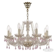 Хрустальная люстра Bohemia Ivele Crystal 112/8/195 G V7010_BI