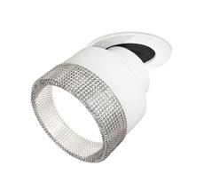 Комплект встраиваемого поворотного светильника с композитным хрусталем TECHNO SPOT XM8101540_AMB