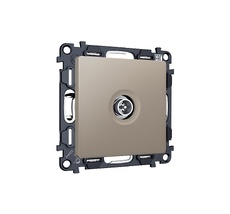 Комплект механизм TV розетки оконечной экранированной 5-1000MHz 3dB ALFA QUANT (AP3730, VM199) Ambrella Volt MA373005_AMB