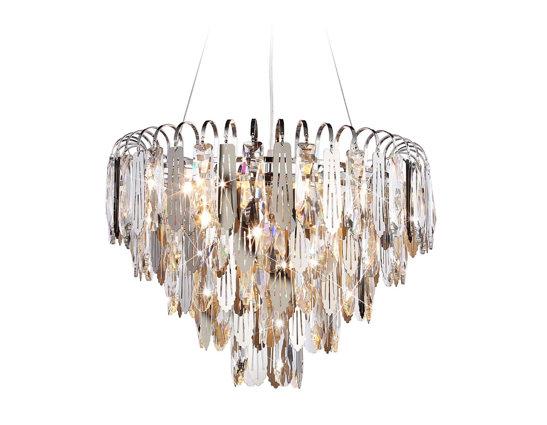

Подвесная люстра Ambrella light с хрусталем Traditional TR5255, TR5255
