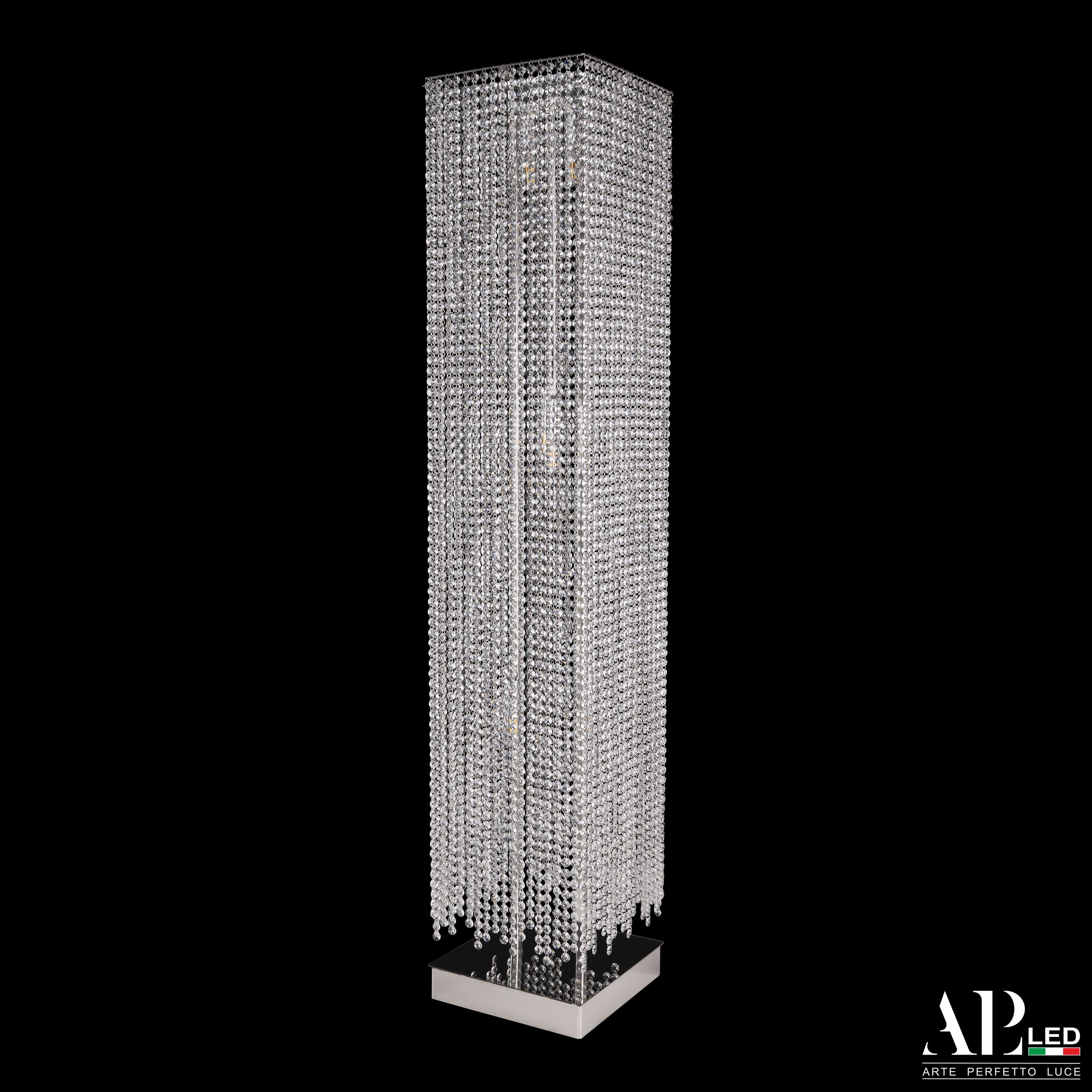 Торшер APL LED Rimini S500.T1.30-150.F.Ni.E14_BI