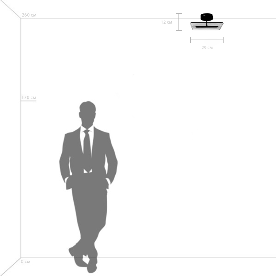 Потолочный светильник Lightstar Acrile 738043_LS