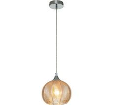 Подвесной светильник 10194/1S E27*40W Escada 10194/1S Amber_ESC