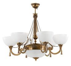 Подвесная люстра Kutek Roma Plafon ROM-ZW-6+1(P)