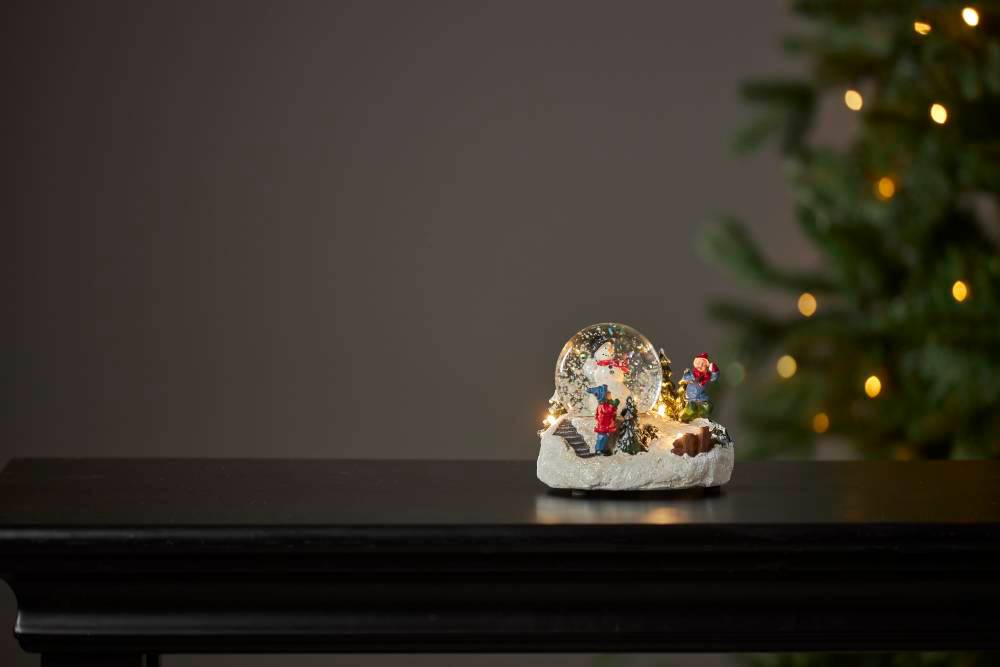 Светодиодный Светильник-статуэтка новогодний на батарейках Eglo WINTERVILLE 411482