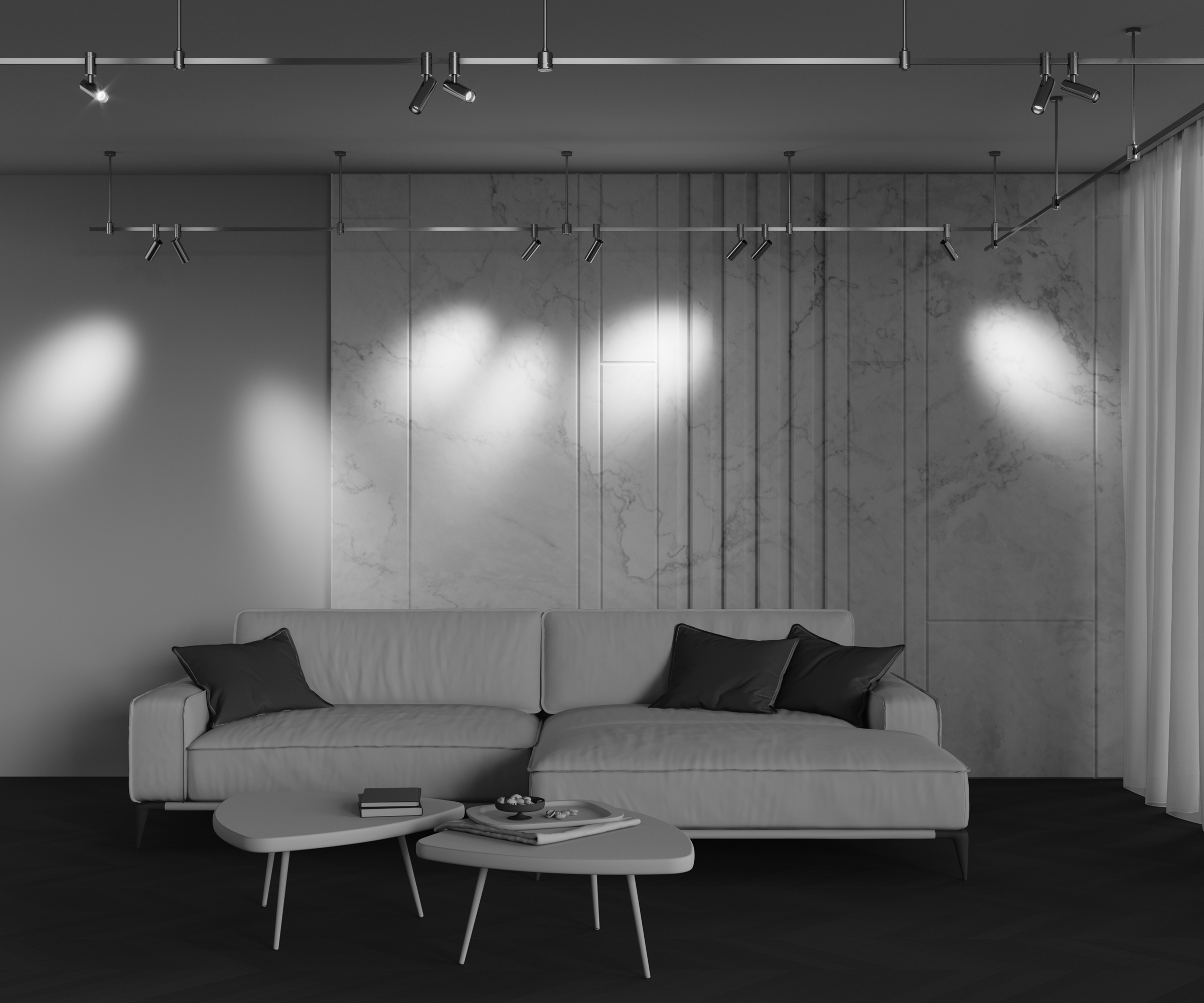 Трековый светильник Maytoni Focus Led TR144-1-12W4K-W-BS_MY