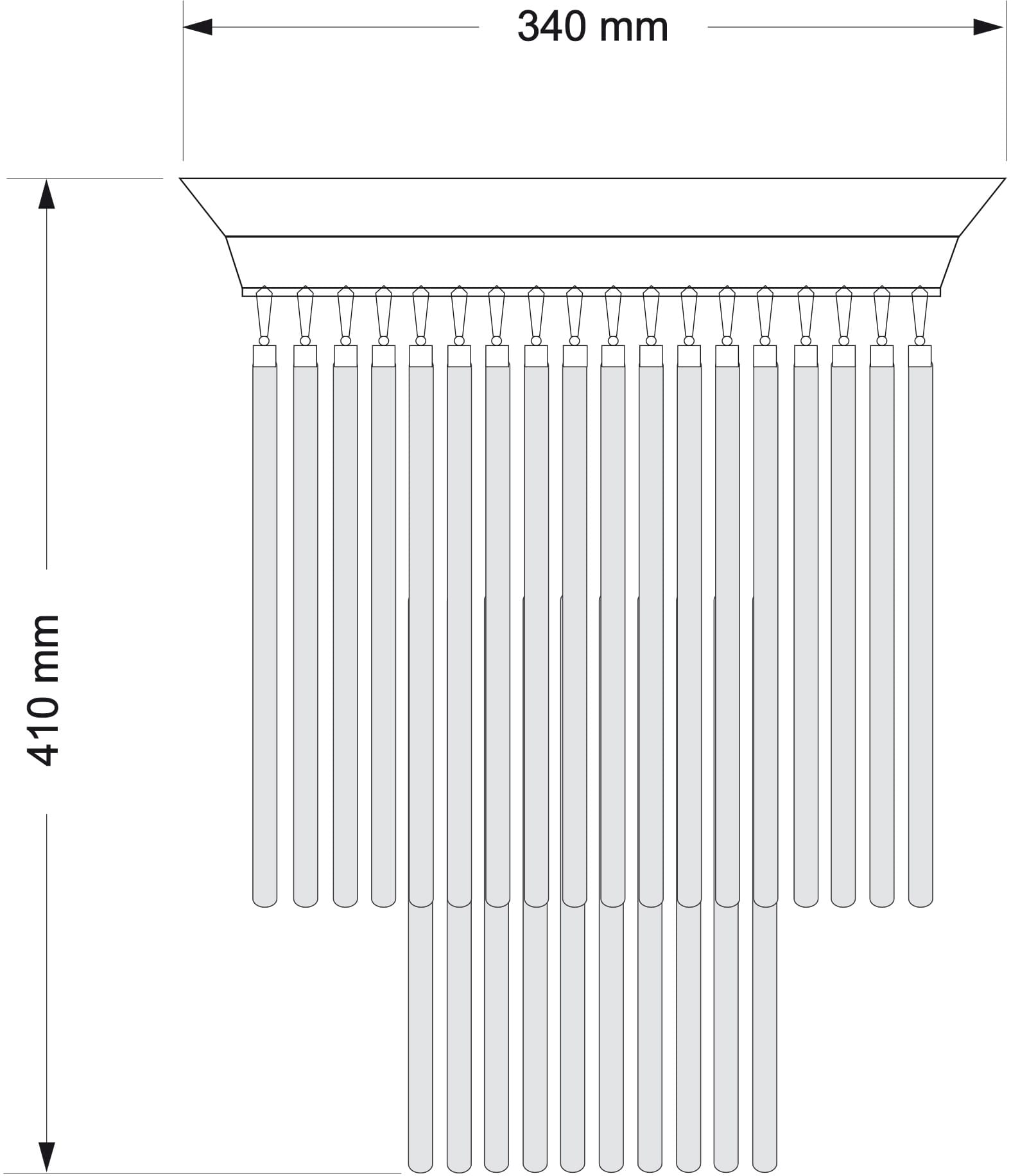 Потолочная люстра Kutek FIORE FIO-PLM-4(N)