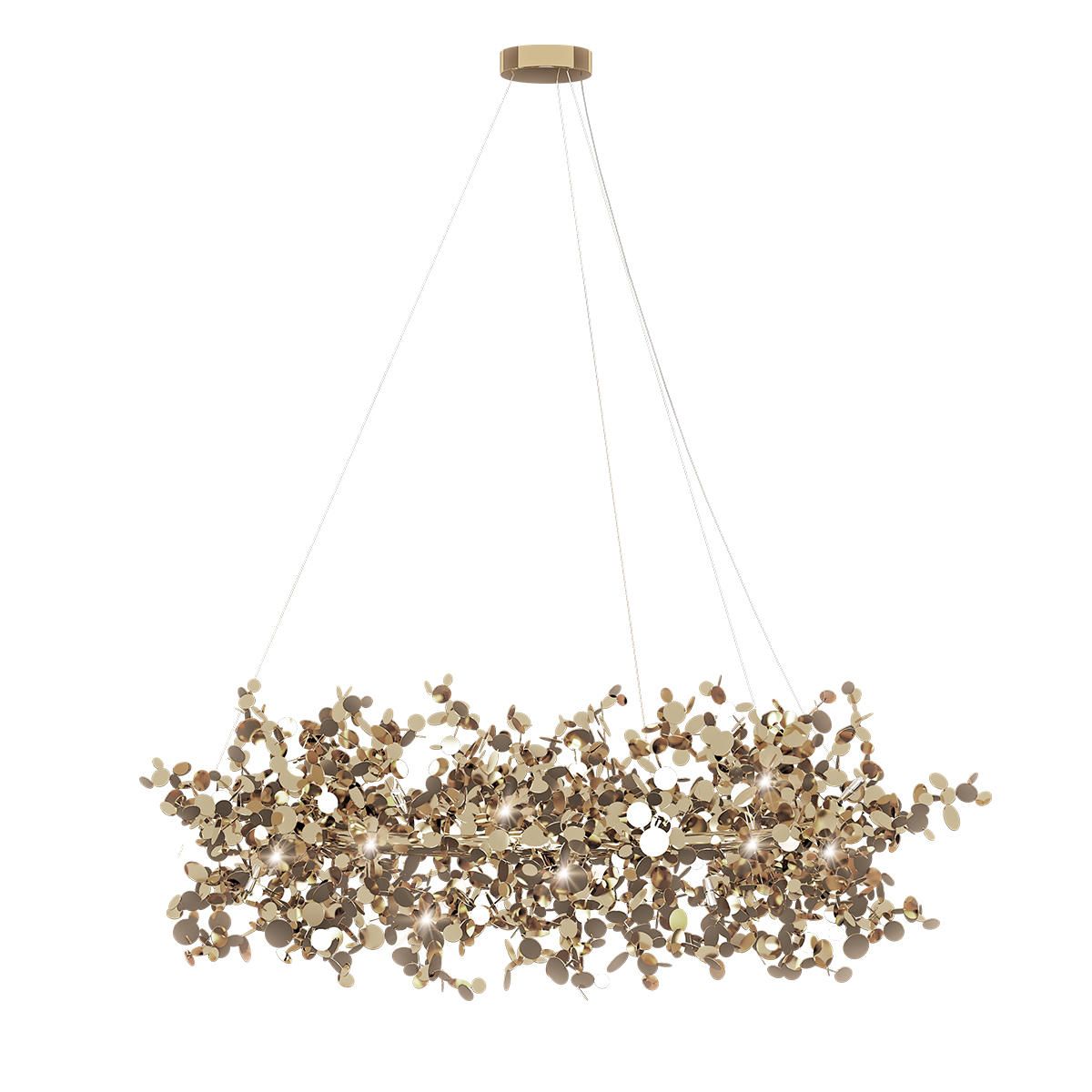 Подвесная люстра Loft IT Spark 10101/600 Gold_LF