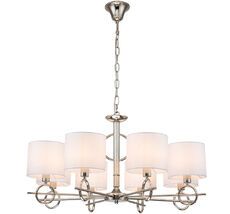 Подвесная люстра E14*40W Nickel Escada 10167/8PL_ESC