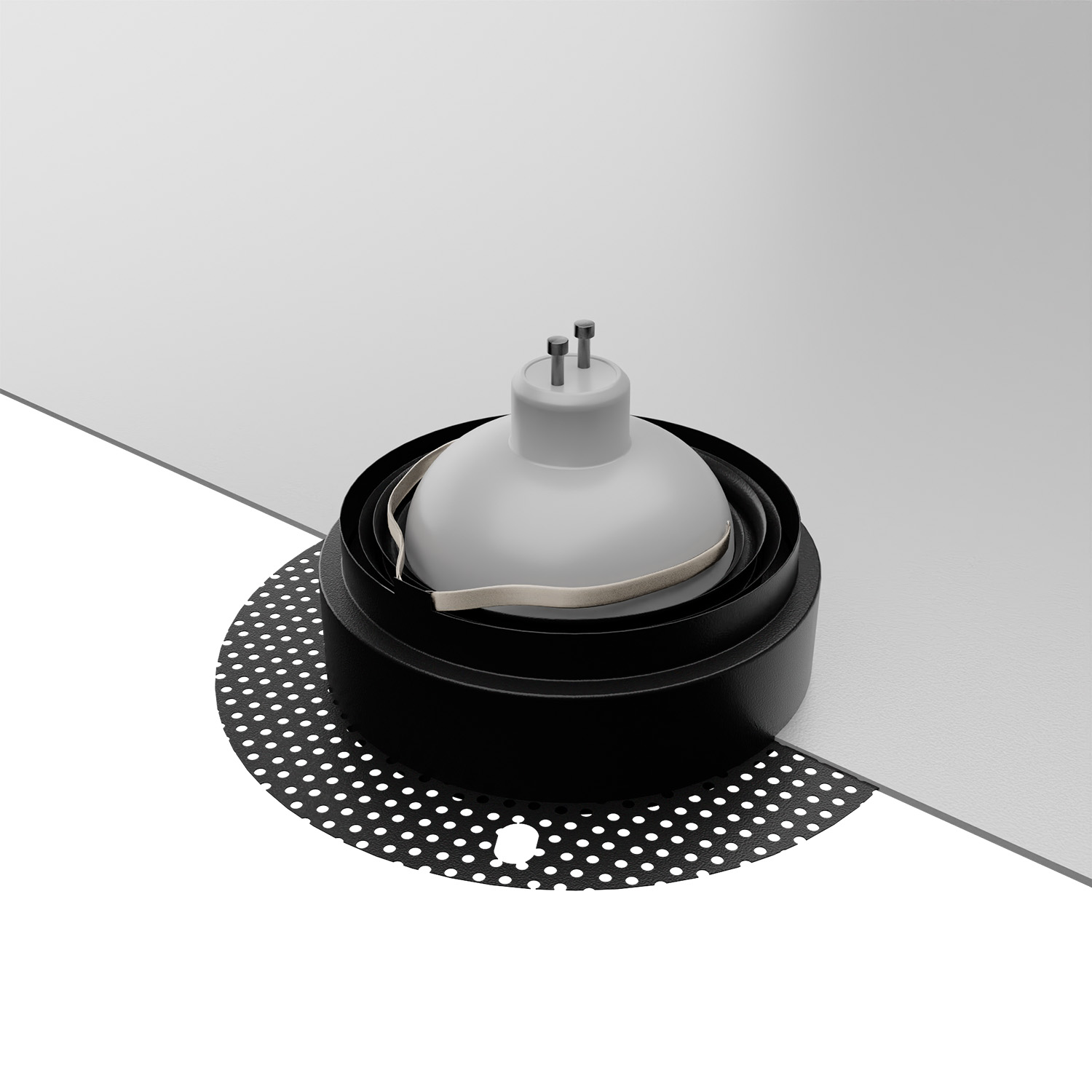 Врезной светильник под штукатурку Favourite Lamppu 4535-1C