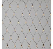 Светодиодная Сеть 2 x 3 м Желтая  220В, 384 LED, Провод Черный ПВХ, IP54 LTC NTL384M-11-2Y