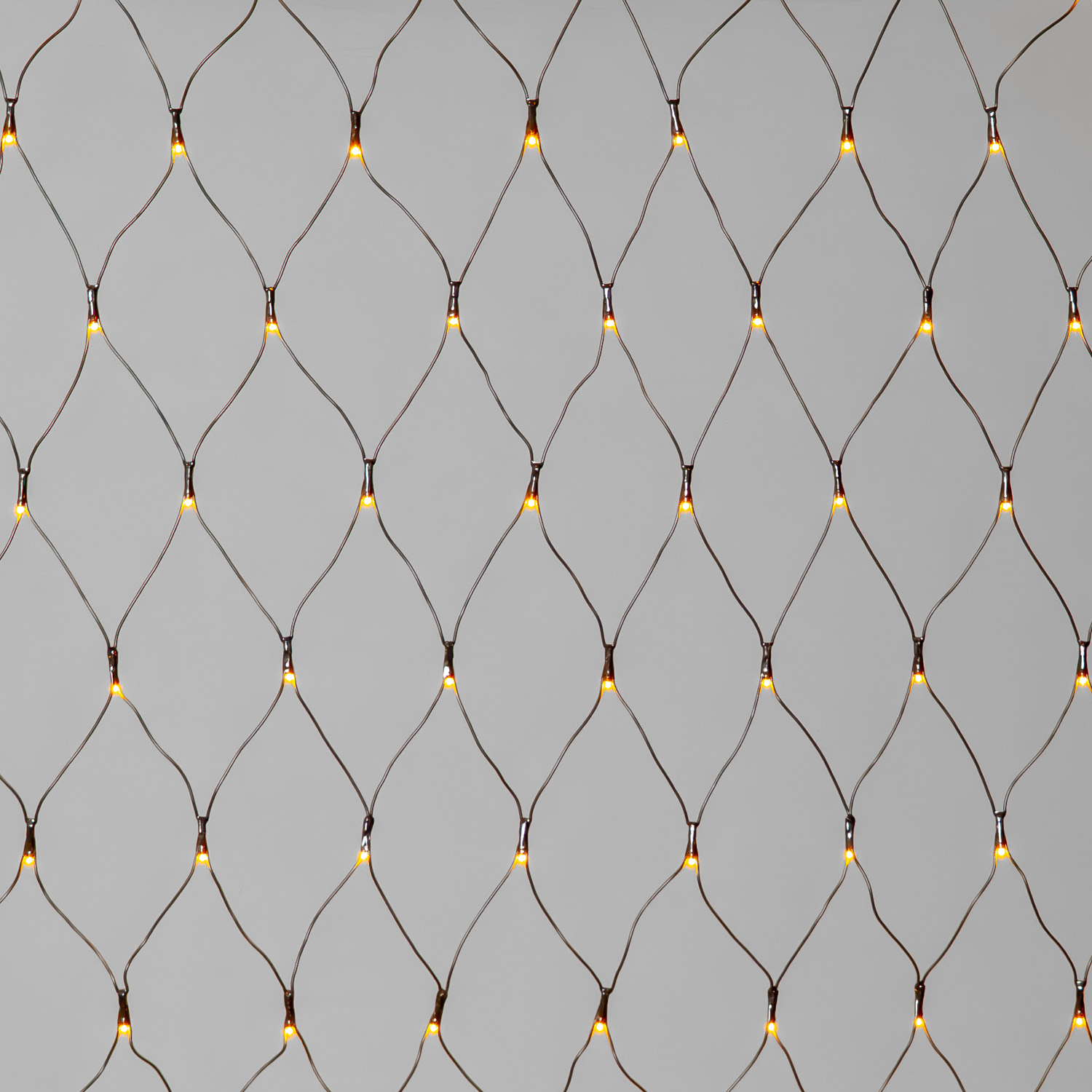 Светодиодная Сеть 2 x 3 м Желтая  220В, 384 LED, Провод Черный ПВХ, IP54 LTC NTL384M-11-2Y