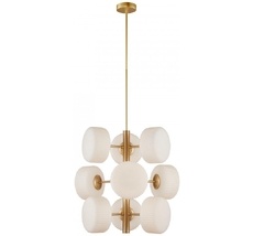 Потолочная люстра на штанге Imex MD.9366-9-P-MGD_IM
