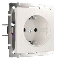 Розетка с заземлением Werkel WL13-SKG-01-IP20 a051184_WR