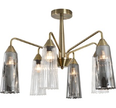 Потолочная люстра на штанге (13028/6R Brass) Indigo V000509