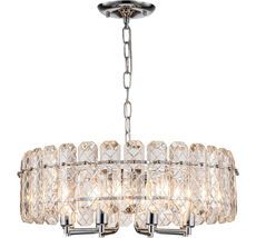 Подвесная люстра хрусталь Escada 2115/8S Chrome_ESC