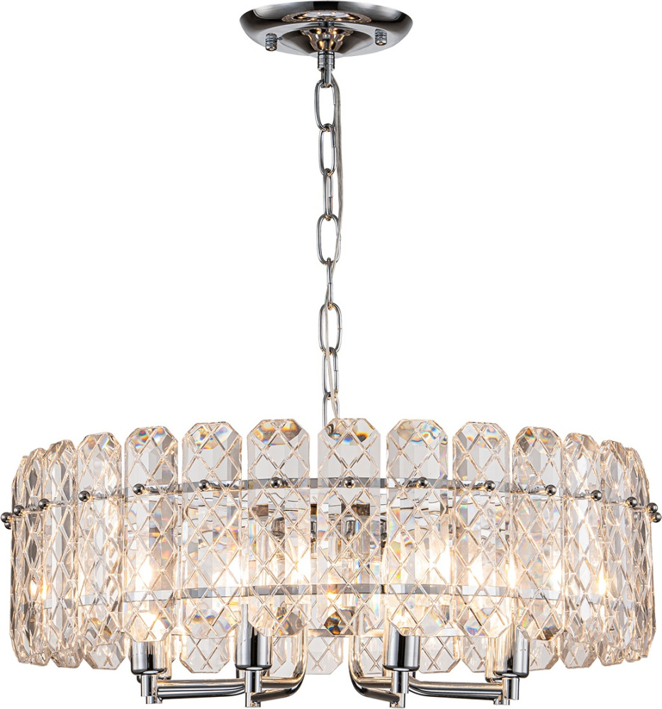 Подвесная люстра хрусталь Escada 2115/8S Chrome_ESC