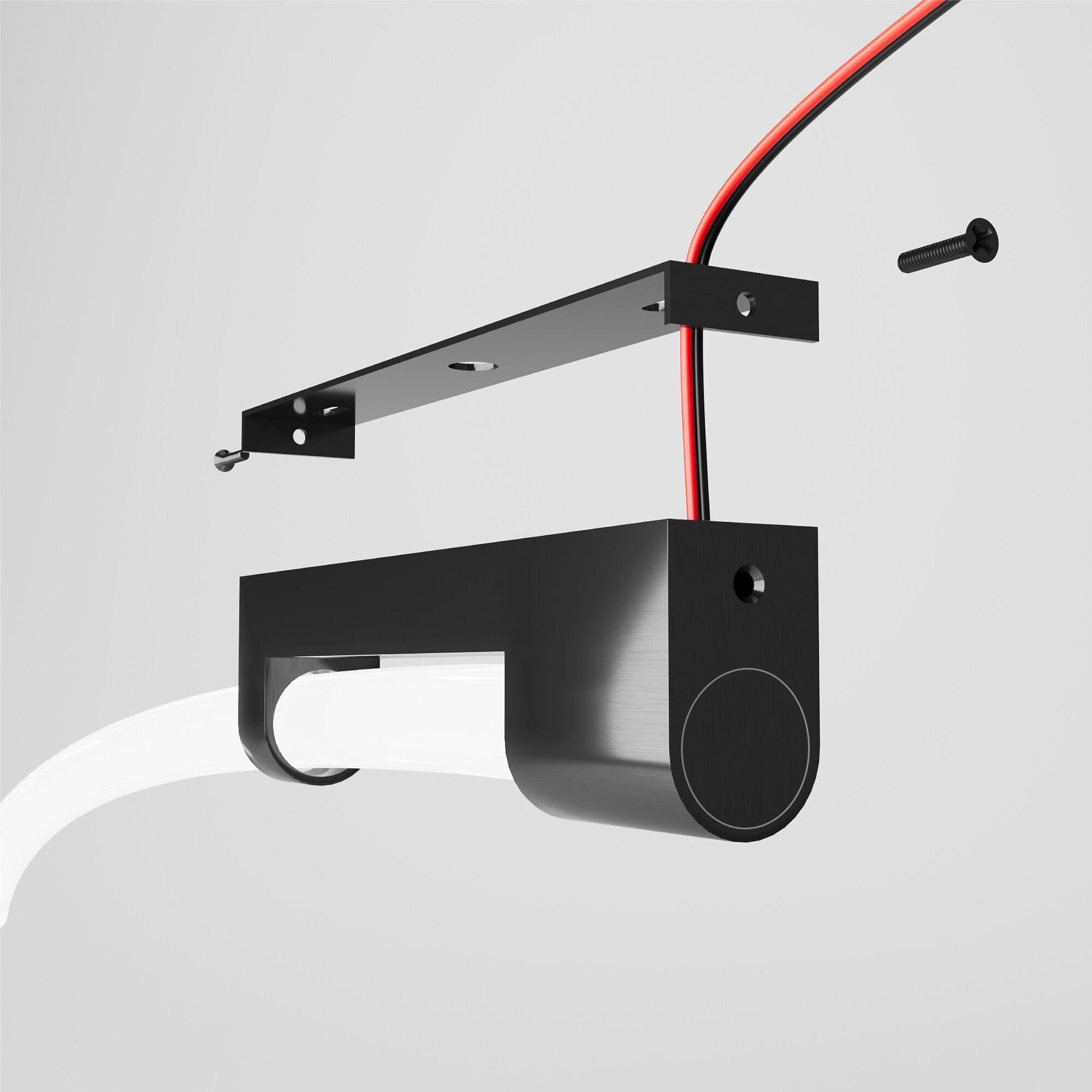 Накладные крепления для круглого гибкого неона Elektrostandard Full light a070761_ES