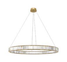 Подвесной светильник Loft IT Crystal ring 10135/1000 Gold_LF