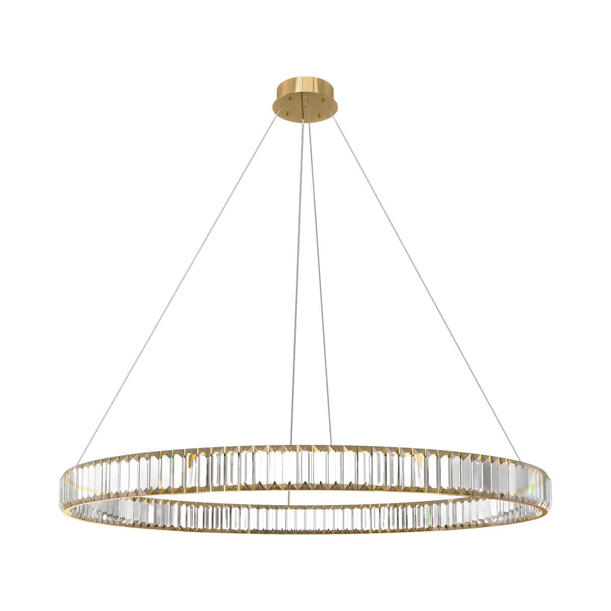 Подвесной светильник Loft IT Crystal ring 10135/1000 Gold_LF
