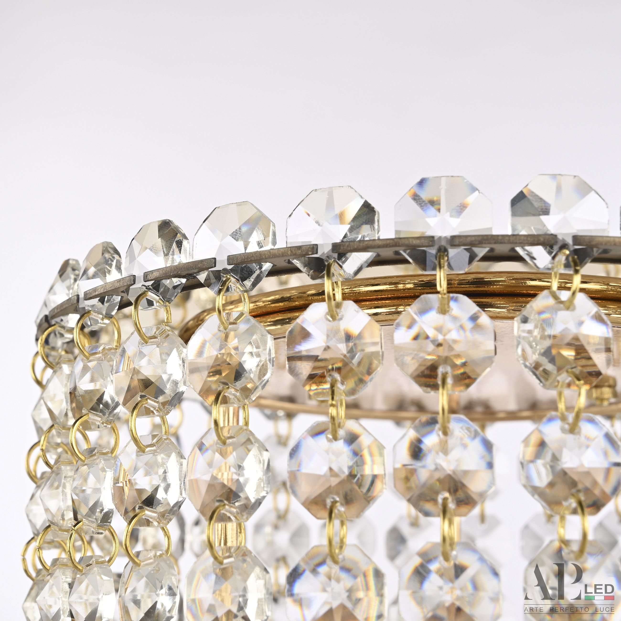 Настольная лампа APL LED Sicilia SH500.L3.17-26.A.Gd.E14_BI