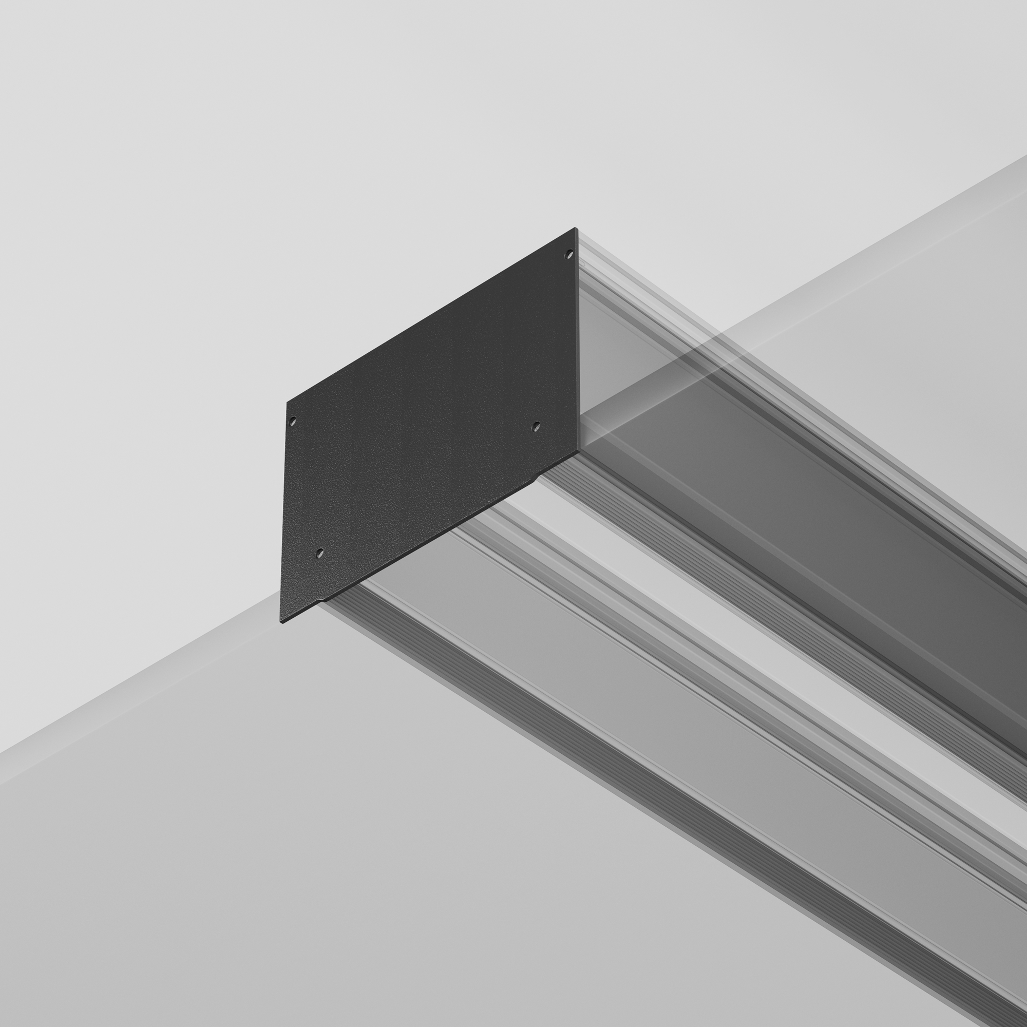 Заглушка для профиля Maytoni Technical ALM013EC-PL-B_MY