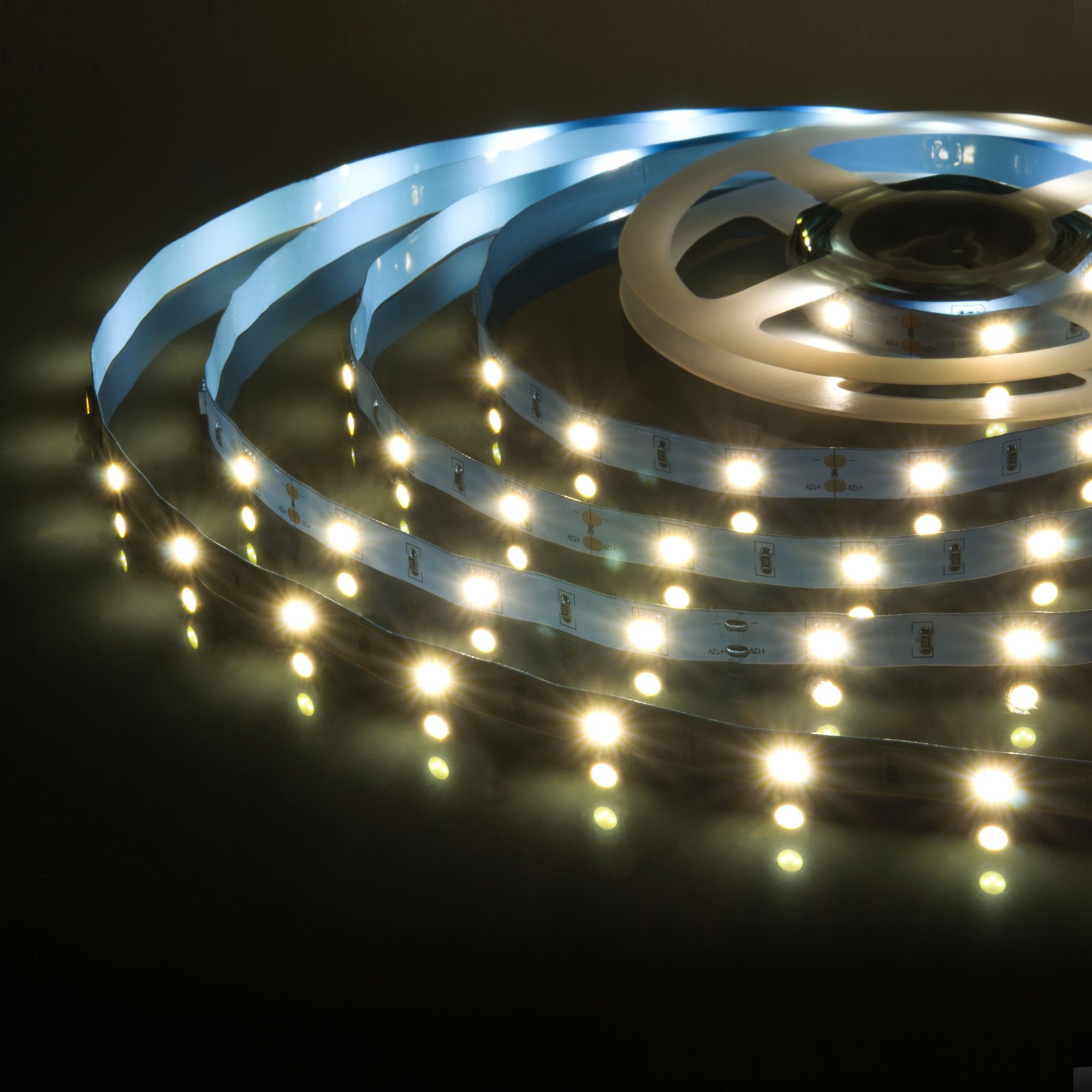 Лента светодиодная 12V 7,2W 30Led 5050 IP20 дневной белый, 5м a050583_ES