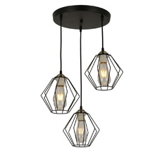 Подвесной светильник MD.3099-3-P BK+AB Imex MD.3099-3-P BK+AB_IM