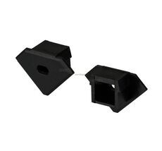 Заглушка 1 шт. для PDS45-T черная с отверстием 026187_ARL