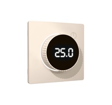 Лицевая панель ALFA для терморегулятора теплого пола с цифровым дисплеем QUANT Ambrella Volt AP3258_AMB