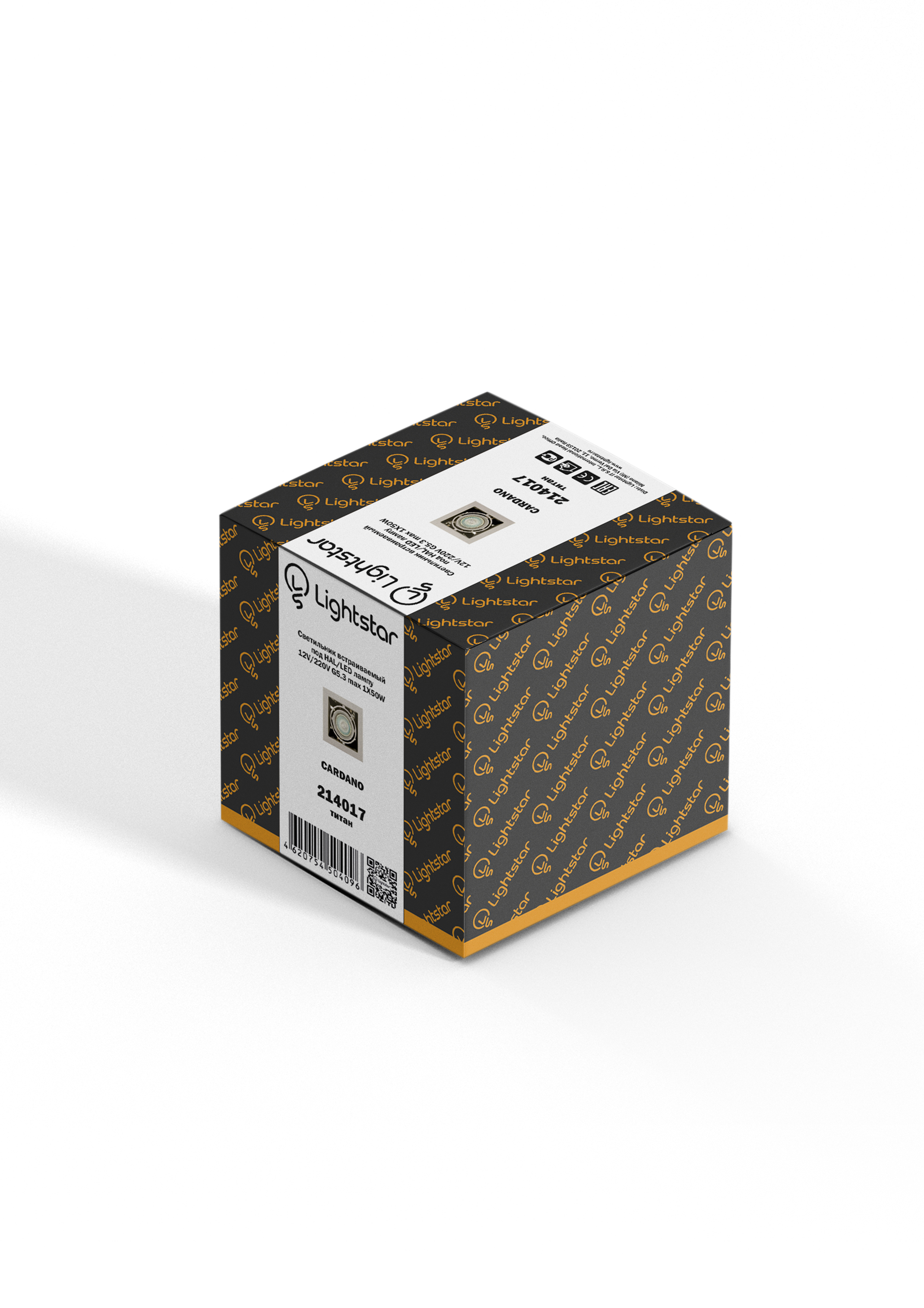 Точечный светильник LightStar Врезной CARDANO 16 X1 214017_LS