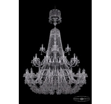 Хрустальная люстра Bohemia Ivele 1409/20+10+5/530/XL-203/3d Ni_BI