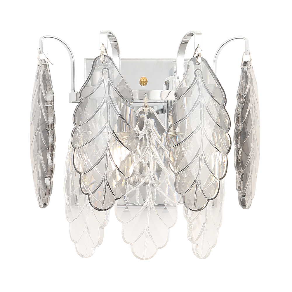 Настенный светильник Crystallux TREVI TREVI AP2 CHROME_CR