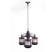 Уличный светильник подвесной IP44 Bl Oasis Light 68370/3 Bl opal_OL