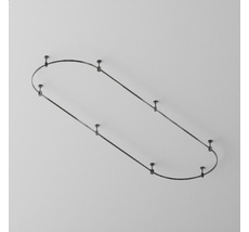 Основание Medium для трековых светильников Maytoni FLARITY TFC-Flar-S01-B_MY