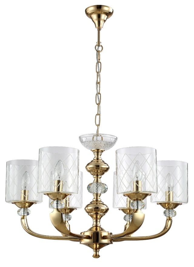 

Подвесная люстра Crystallux GRACIA GRACIA SP6 GOLD, GRACIA SP6 GOLD