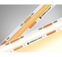 Светодиодная лента COB 480Led, 12W m, 24V IP20 3000K 5m Ambrella Light GS GS4701_AMB
