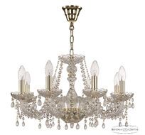 Хрустальная люстра Bohemia Ivele Crystal 112/8/195 G V0300_BI