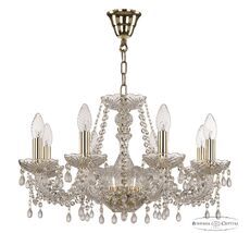Хрустальная люстра Bohemia Ivele Crystal 112/8/195 G V0300_BI
