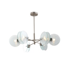 Подвесная люстра iLamp Panorama 15598-6 SN+CL_IP