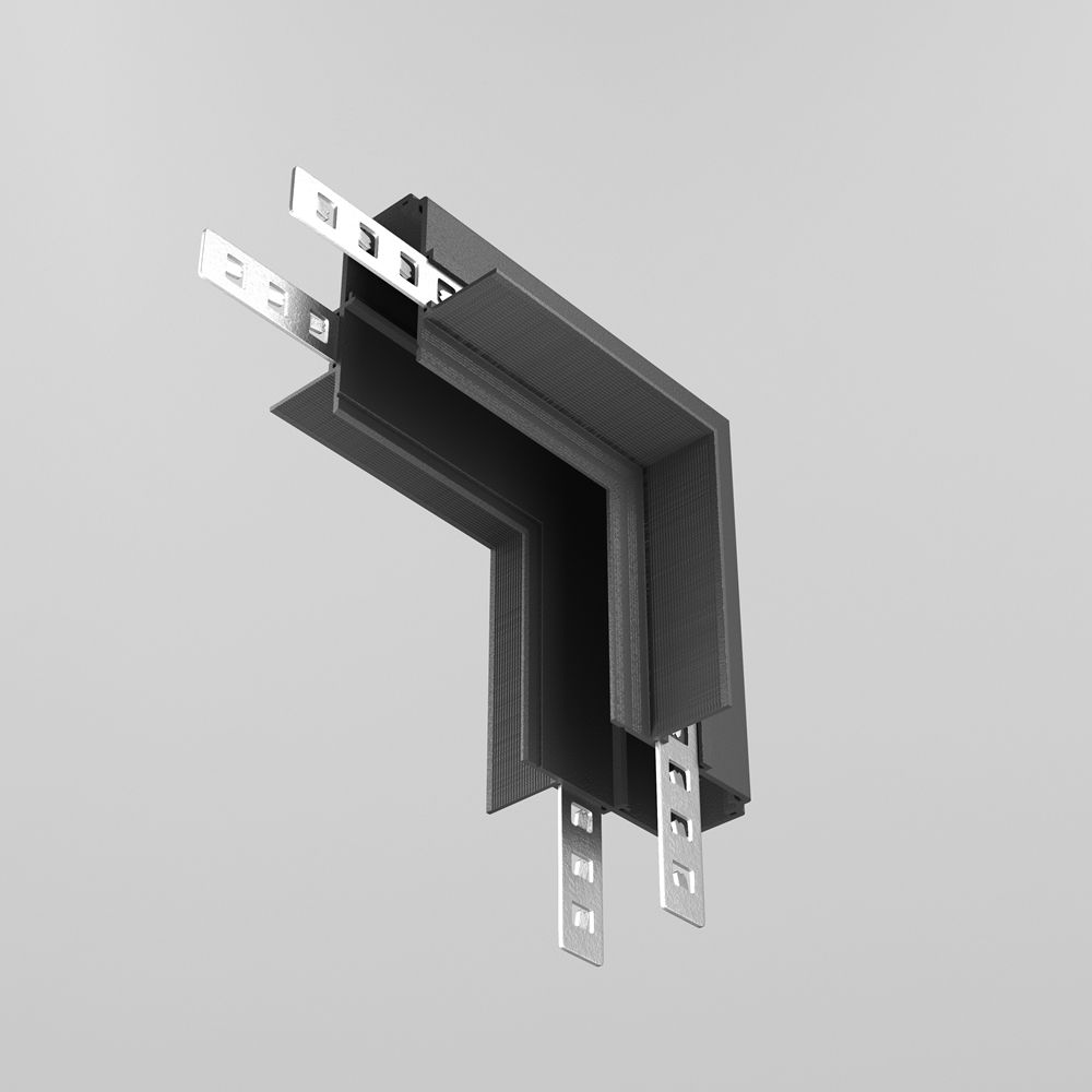 Коннектор угловой Maytoni Accessories for tracks Exility TRA034ICL-42.12B_MY